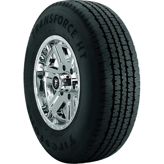 Firestone transforce h/t LT245/75R17 121R owl all-season tire Fits: 2011-23 Chevrolet Silverado 2500 HD WT, 2012-13 Ford F-150 XLT