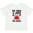 thumbnail image 3 of Inktastic My Mimi and Pops Love Me Boys or Girls Baby T-Shirt, 3 of 5
