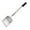 Silver, variant on CurioCo Extendable Fireplace Ash Shovel Stainless Steel Hollow Sieve Design Adjustable 15.7-21.2 Inch Heat Resistant for Wood Stove Fire Pit BBQ