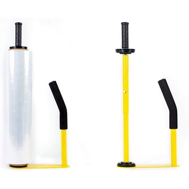 Miumaeov Pallet Stretch Film Packing Machine Shrink Wrap Dispenser Holder Tools Handle Pallet Height Adjust