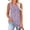 *Pink, variant on Women's Plus Floral Button Front Henley Tank Top,Ladies Sleeveless Square Neck Pleated Blouse,Loose Fit Summer Tunic Top For Women,Green,XL-5XL