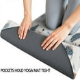 thumbnail image 3 of Cute Hedgehog Pattern Hot Yoga Mat Towel Non Slip for Hot Yoga - Quick-Drying Yoga Mat Cover with 4 Corner Pockets with Travel Bag - Hot Yoga Towel Non Slip Grip Moisture Wicking Sweat 70"x26", 3 of 6