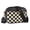BLACK, variant on Checkered Crossbody Bags for Women Plaid Womens Cross Body Purses Checkerboard Leather Shoulder Bag Handbags,Brown