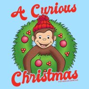 Infant's Curious George A Curious Christmas Bodysuit