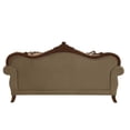 thumbnail image 5 of ACME Mehadi Velvet Upholstered Sofa with 8 Pillows in Walnut, 5 of 6