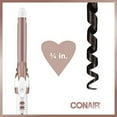 thumbnail image 2 of conair double ceramic curling iron, 3/4-inch curling iron, white / rose gold, 2 of 2