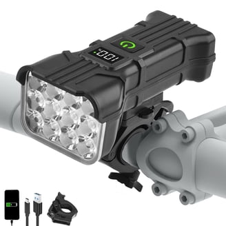 Zefal Manta Pro Bike Accessory: Front & Rear Light Set, 200 Lumens