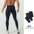 thumbnail image 3 of Men's Solid Color Jogging Pants - Portable Fitness Casual, Durable, for All Seasons - S-XXL Sizes, Four Pockets, 3 of 4