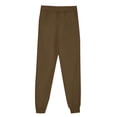 thumbnail image 3 of Timegard Womens Sweatpants Elastic High Waist Drawstring Solid Color Workout Running Gym Pants Pockets, 3 of 5