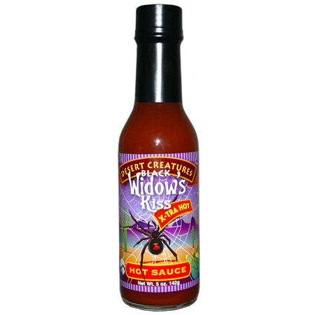 Desert Creatures Black Widows Kiss X-tra Hot  Hot Sauce - 5