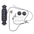 thumbnail image 1 of Pastillas de Orificio de Sonido Precableadas para Guitarra Eléctrica de Caja de Ros Kusrkot Pastilla de guitarra de 6 cuerdas, 1 of 8