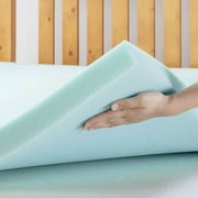 Best Price Mattress 2.5 Cooling Gel Ventilated Memory Foam Mattress Topper, Twin