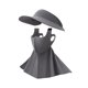 thumbnail image 1 of Cubierta de la cara de sombrero de sombra transpirable Earlada de borde ancho protección solar que cubre la cara de verano para mujeres para hacer Gris profundo, 1 of 8