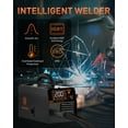 thumbnail image 5 of H HZXVOGEN 200A 3-in-1 MIG Welder, Flux Core MIG, Stick (MMA) & Lift TIG, 110V IGBT Inverter, 5 of 10