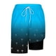 thumbnail image 2 of Pantalones Cortos Casuales para Hombre Imprimir con Bolsillos Pantalones de Playa de Cintura Elástica, Pantalones Cortos de Cintura Elástica para Hombre, 2 of 6