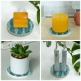 thumbnail image 6 of Circular Drink Coasters Set Chinese Style Pattern Beautiful Home Decor Diatomite Heat-Resistant Diatomite Protect Table Countertop, 6 of 7