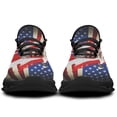 thumbnail image 6 of Puerto Rico American flag Shoes Trail Running Shoe Non-Slip Breathable Comfortable Sneakers Black Size 9.5, 6 of 7