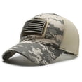 thumbnail image 3 of American Flag Baseball Cap for Men Women Low Profile USA Army Tactical Operator Military Plain Dad Hat, 3 of 14