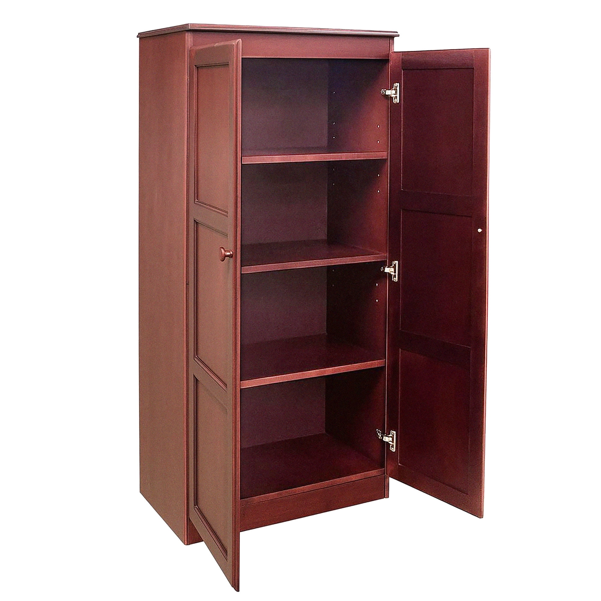 Concepts in Wood Storage Cabinet -  Adjustable Shelves - 30 x 60 (Cherry)