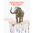 thumbnail image 2 of KFFKFF Support de Travail Pliable Portable, 8.02 x 4.12 Pieds, Capacité de 6000 lbs, Support de Travail Pliable Sans Assemblage avec Sac de Rangement, Table Non Incluse, 2 of 9