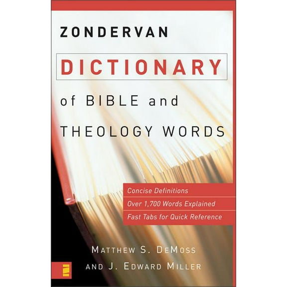 Zondervan Dictionary of Bible and Theology Words, (Paperback)