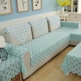 thumbnail image 2 of Sofá Rectangular De Varios Tamaños Loveseat Reclinable Silla ntideslizante, De Muebles Acolchado Para Mascotas Perros Verde - 100x100cm Yotijar Cubierta trasera del sofá, 2 of 10
