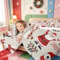 thumbnail image 4 of Manfei Vintage Winter Snow 7-Piece King Bedding,Western Xmas Festive King Bed in a Bag,Xmas Reversible, 4 of 7