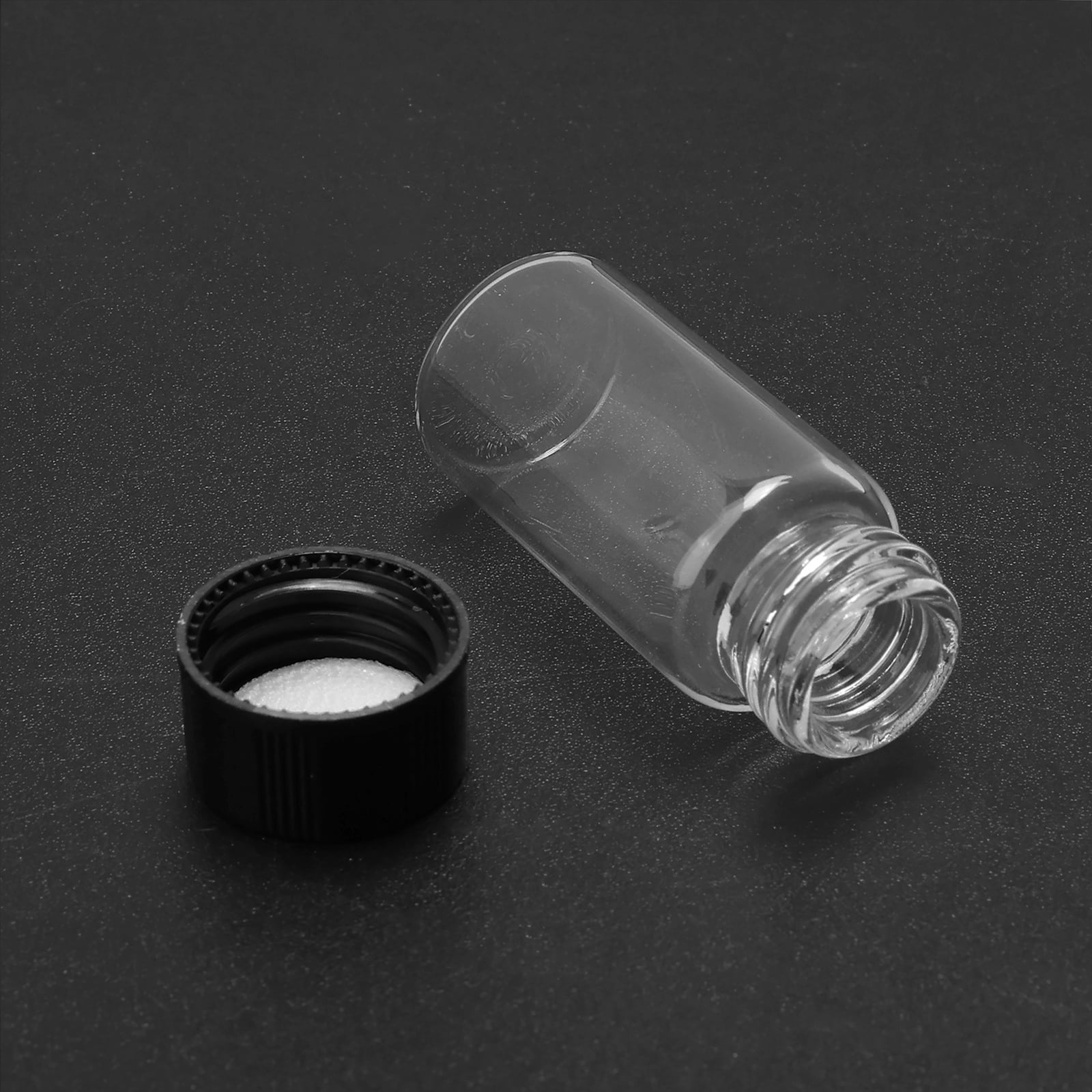 Glass Bottle Sample Bottle Mini Small Bottle, Essential Oil Bottles, Liquid Sampling Sample Glass Bottle 100pcs 5ml/0.17oz