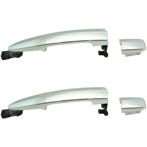 Left and Right Door Handle Set 2 Piece - Compatible with 2009 - 2014 Nissan Maxima 2010 2011 2012 2013