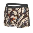 thumbnail image 2 of Balery Vector Butterflies Men's Boxer Briefs, Soft and Breathable Cotton Underwear with nylon Waistband-XX-Large, 2 of 9