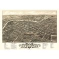 thumbnail image 2 of Stoner 24x18 White Modern Wood Framed Museum Art Print Titled - Youngstown Ohio - Stoner 1882, 2 of 4