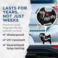thumbnail image 4 of (2 Packs) Pug Mom Magnets - Pug Dog Breed Magnets - 5 Inches On Longest Side - Premium Magnet - for Fridges, Toolboxes, Cars - Made in USA - MAG2516, 4 of 7