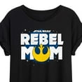 thumbnail image 3 of Star Wars - Rebel Mom - Women's Oversized Tee, 3 of 5