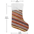 thumbnail image 2 of Coolnut 2 Pack Christmas Stockings 17.7 Inches Ethnic Tribal Large Size Xmas Cable Stocking Gifts & Decorations for Family Holiday Xmas Party, 2 of 6