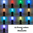 thumbnail image 5 of FSLiving Underwater Pond Lights, ​LED Color Changing Fountain Lights, Submersible RGB Aquarium Light, Fish Tank Light with Timer, IP68 Waterproof Garden Lights,Multi-Color with Remote Controller, 5 of 9