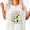 White, variant on UNISHE Botanical Wildflower Illustration Vintage Short Sleeve Graphic Tee