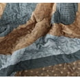 thumbnail image 3 of Virah Bella - Patchwork Bear - Lightweight Reversible 3-Piece Lodge Quilt Set with Decorative Pillow Shams., 3 of 6