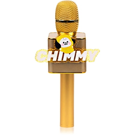 BTS Bluetooth Wireless Microphone & Speaker – Cute Character Design, 7 Color Options | Dual Speaker, 8-Hour Battery
