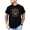 Black Shirt, variant on Feral Dad Shirt for Men Funny Raccoon Graphic Tee for Father Black Shirt Adult Medium