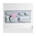 thumbnail image 2 of Adhesive shelf Shelf 2 sticky wall shelves (horizontal + vertical), 2 of 5