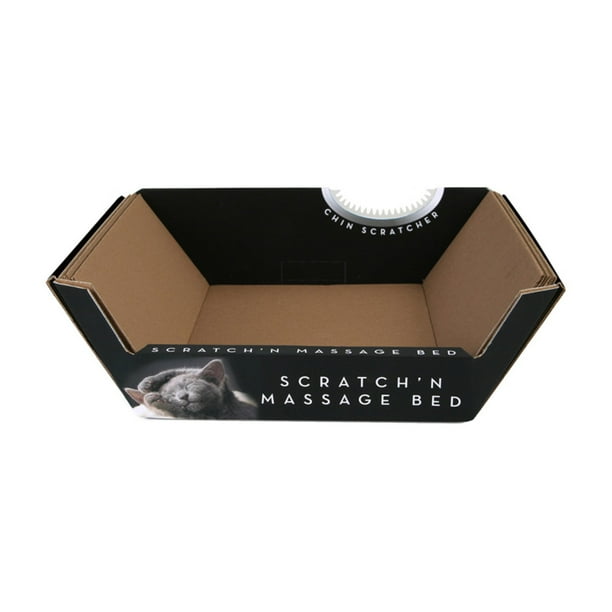 Omega Paw Ripple Board Scratch N Massage Cat Bed