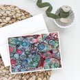 thumbnail image 2 of Abstract in Reds and Blues Greeting Cards and Envelopes Pack of 8, 2 of 2