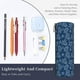 thumbnail image 3 of Disketp Sea Turtle Estuche Organizador de Lápices de Cuero, Estuche de Oficina con Cremallera para Bolígrafo y Lápiz, 3 of 6