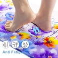 thumbnail image 3 of Floral Kitchen Rugs Watercolor Flower Kitchen Mats for Floor Anti Fatigue Colorful Floral Kitchen Rugs and Mats Waterproof Standing Mat for Home Sink, 18" x 30" + 18" x 48", 3 of 6