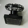 Solar powered energy saving small desk fan perfect for home office