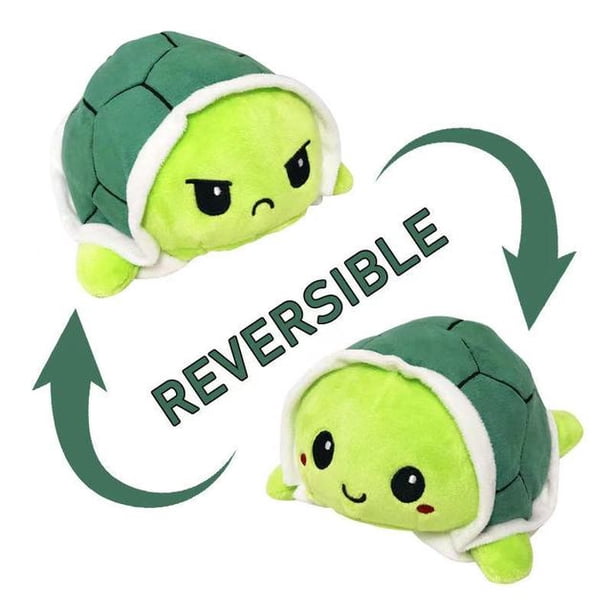 Juguete de peluche suave Kawaii para niños, animales de peluche de gato tortuga, juguete de mantequilla con tapa de doble cara, lindos animales de peluche para niñas, juguetes para regalo zhangyuxiang LED