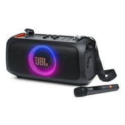 JBL PartyBox On-The-Go Essential with Wireless Microphone & Water Resistance