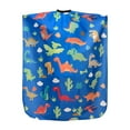 thumbnail image 1 of Capa de peluquería para niños, accesorios de peluquería, capa de delantal de corte de pelo, capa de corte de cabello para barbero casero , Dinosaurio, 1 of 8
