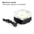 thumbnail image 4 of Water-Cooled Pump PWM Pump DC12V for Small 4P Interface Black,Blue,Red,Golden,Silver, 4 of 7