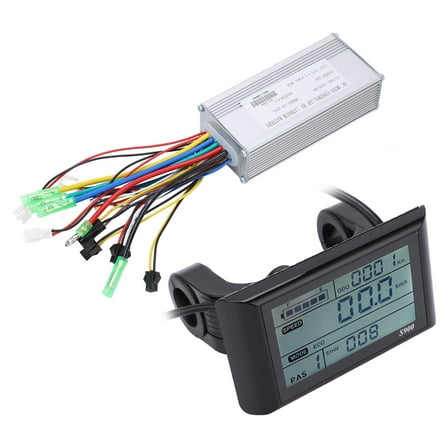 Electric Bicycle Brushless Controller Kit With LCD,S900 Meter, 36V/48V, 22A Current, Heat Dissipation